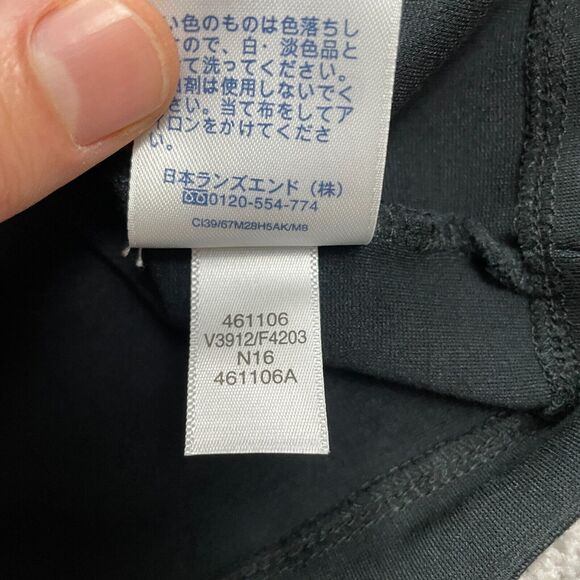 Lands' End Sheath Dress Womens 14 Black Sleeveless Pockets Round Neck Workwear - Picture 8 of 16